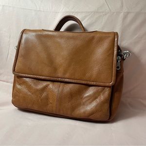 Vintage Leather Paul & Taylor Satchel